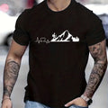 Clothing Shirt Mountain Ecg Graphic — Swuffy