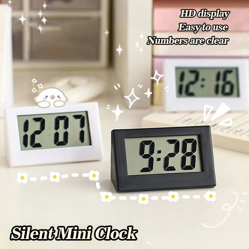 Electric Alarm Desk Clock Lcd — Swuffy