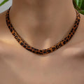 Necklace Leopard Print Simple Exaggerated — Swuffy