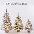 Christmas Tree Tabletop Figurine Snow — Swuffy