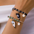 Cartoon Enamel Animal Cat Flower — Swuffy