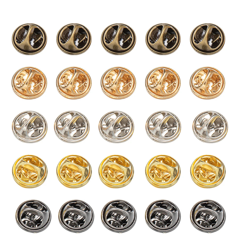 Metal Pin Backs Brooch Squeeze — Swuffy