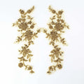Beaded Embroidery Sequin Lace Applique — Swuffy