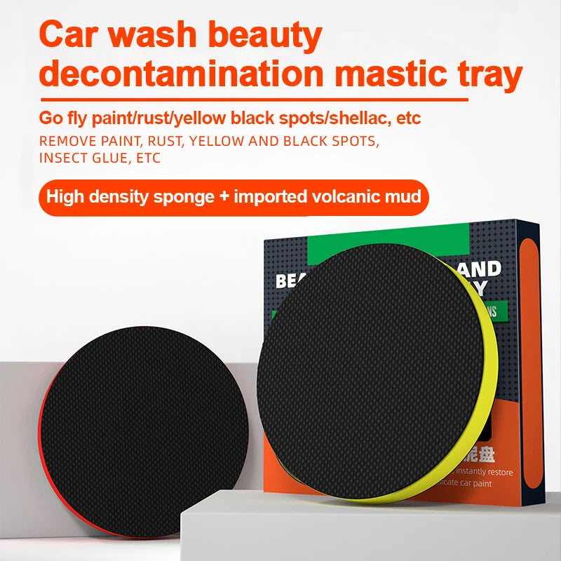 Nuvora Car Beauty Grinding Clay Disk Magic Decontamination — Nuvora