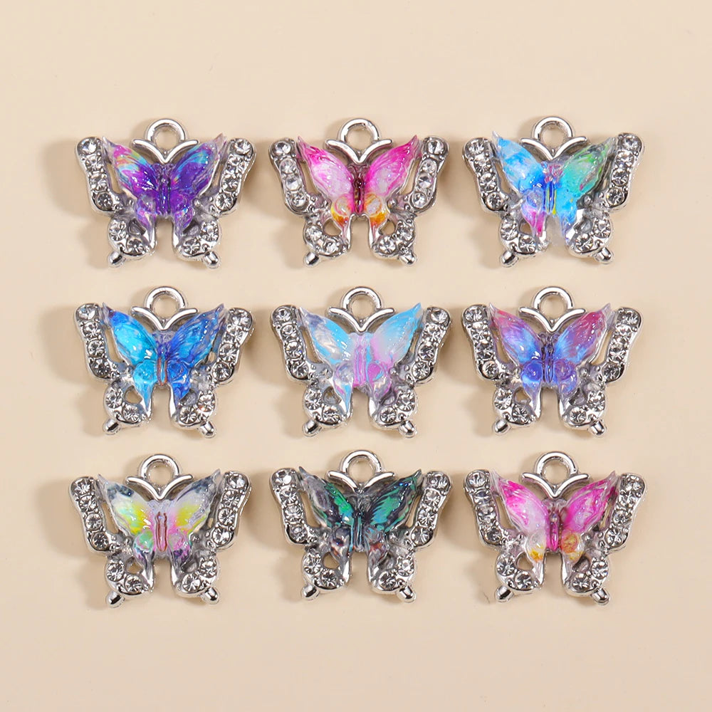 Exquisite Rhinestone Acrylic Butterfly Small — Swuffy