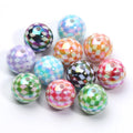 Colored Checkered Pattern Round Balls — Swuffy