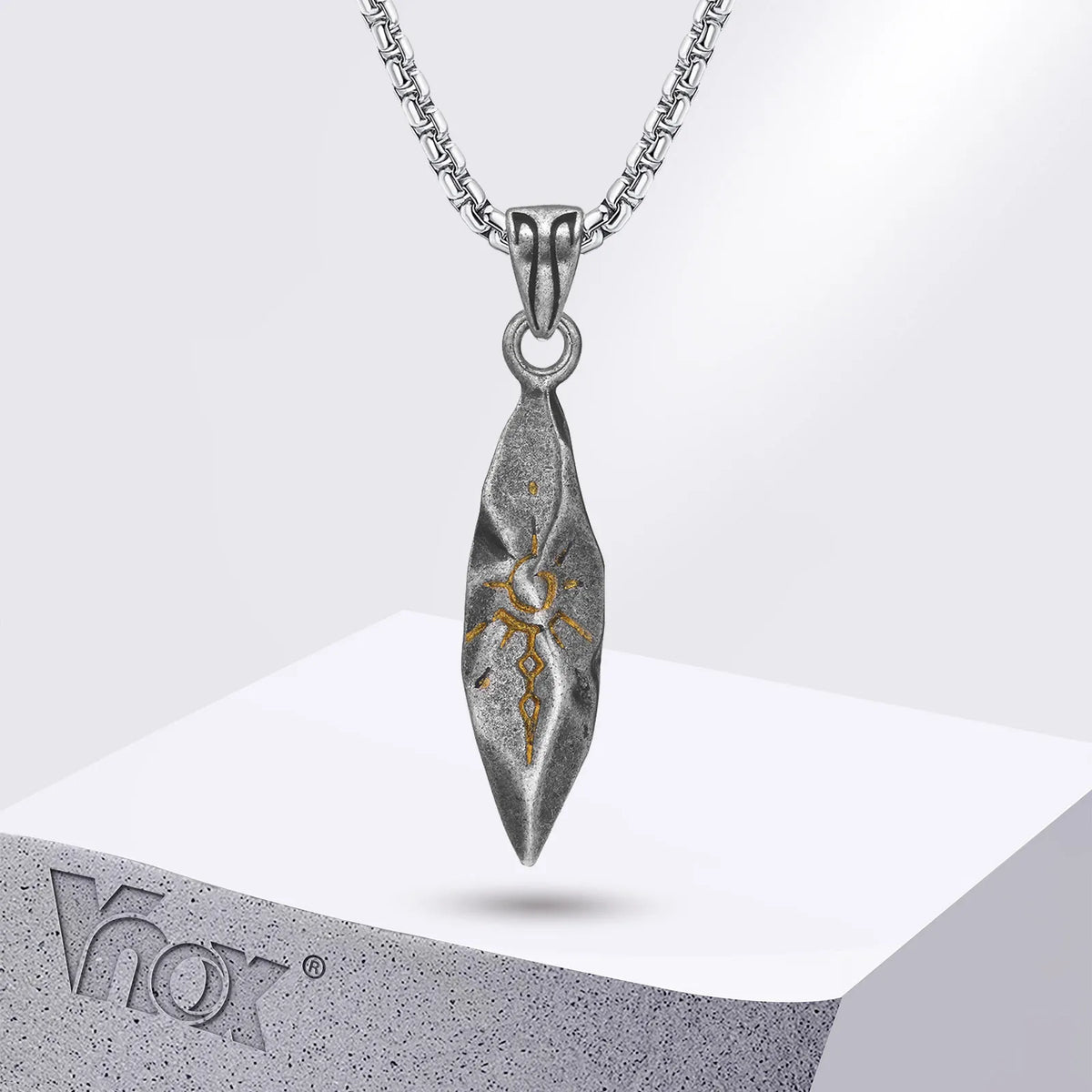 Vnox Retro Wish Stone Necklaces — Swuffy