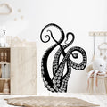Funny Octopus Tentacles Silhouettes Wall — Swuffy