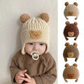 Baby Wool Hat Bear Ear — Swuffy