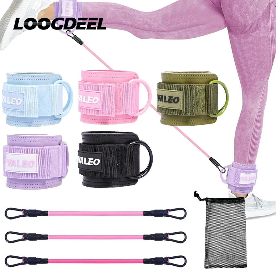 Loogdeel Resistance Bands Ankle Straps — Swuffy