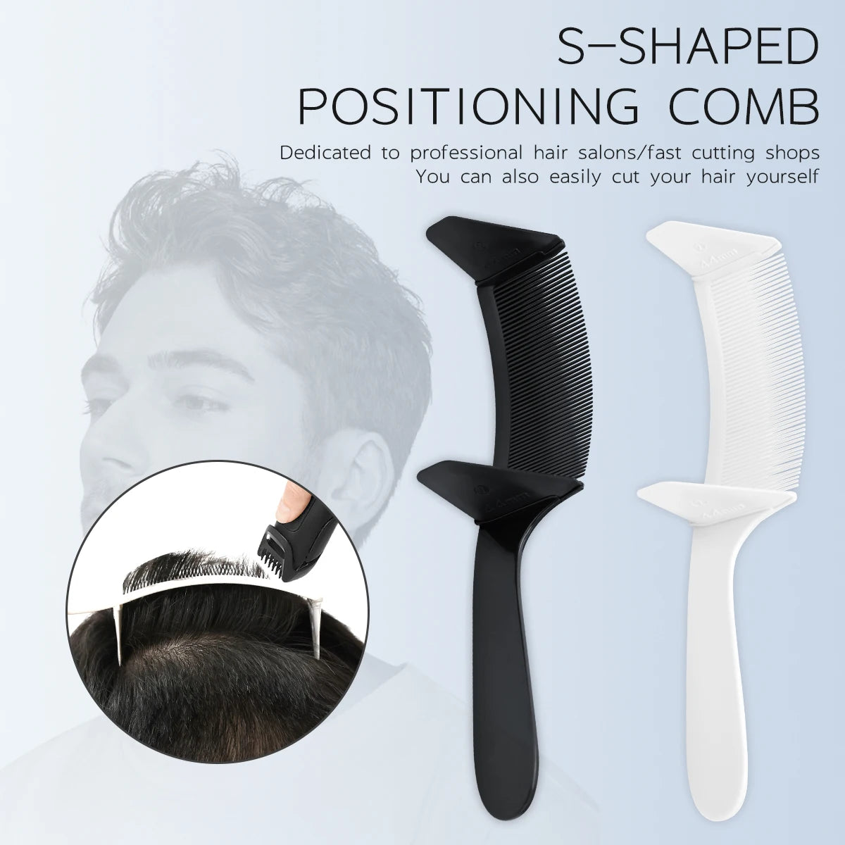 Curved Hair Clipping Cutting Barber — Swuffy
