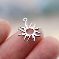 Flame Sun Stainless Steel Pendant — Swuffy