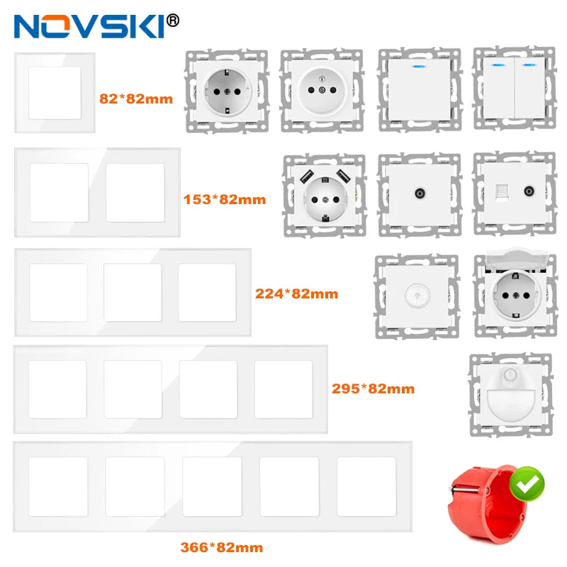 Wall Mounted Module European Standard — Swuffy
