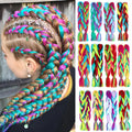 Purple Braiding Hair Pre Stretched — Swuffy