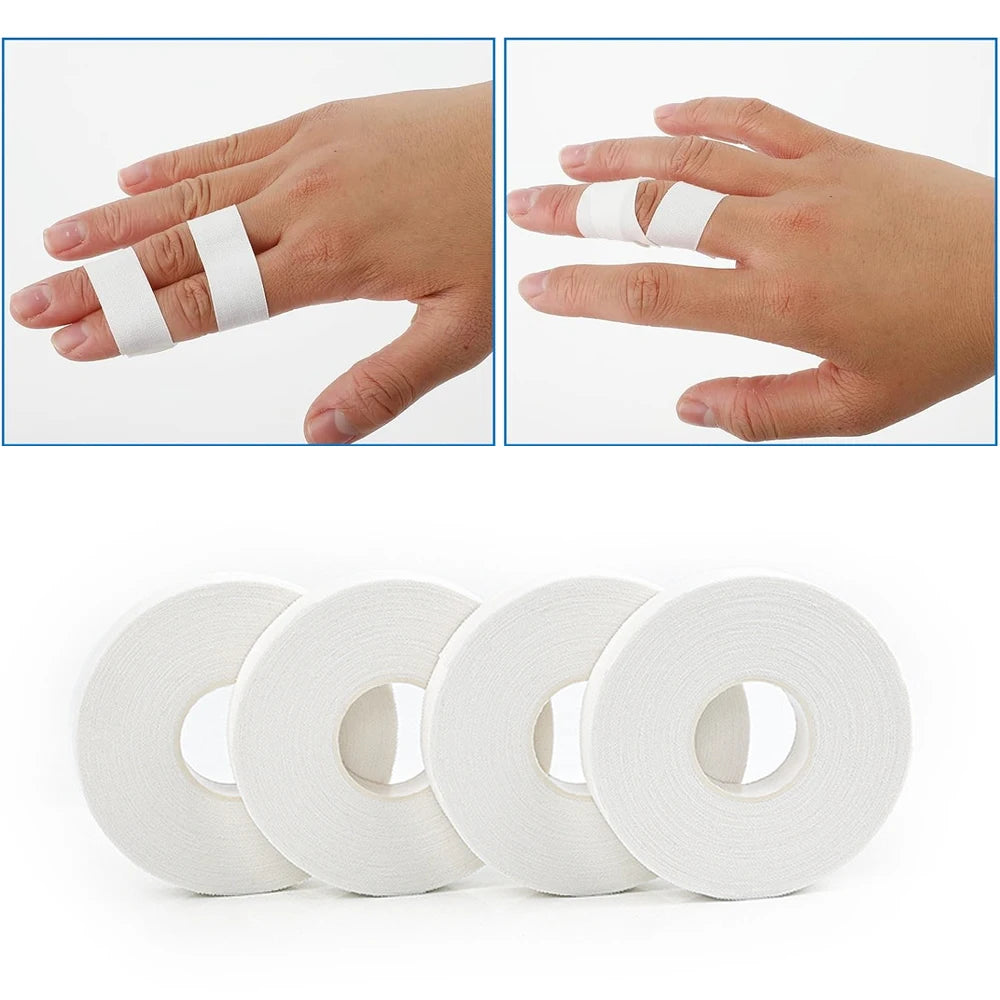 White Sports Athletic Adhesive Fingers — Swuffy
