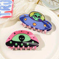Acrylic Alien Spaceship Hair Claw — Swuffy