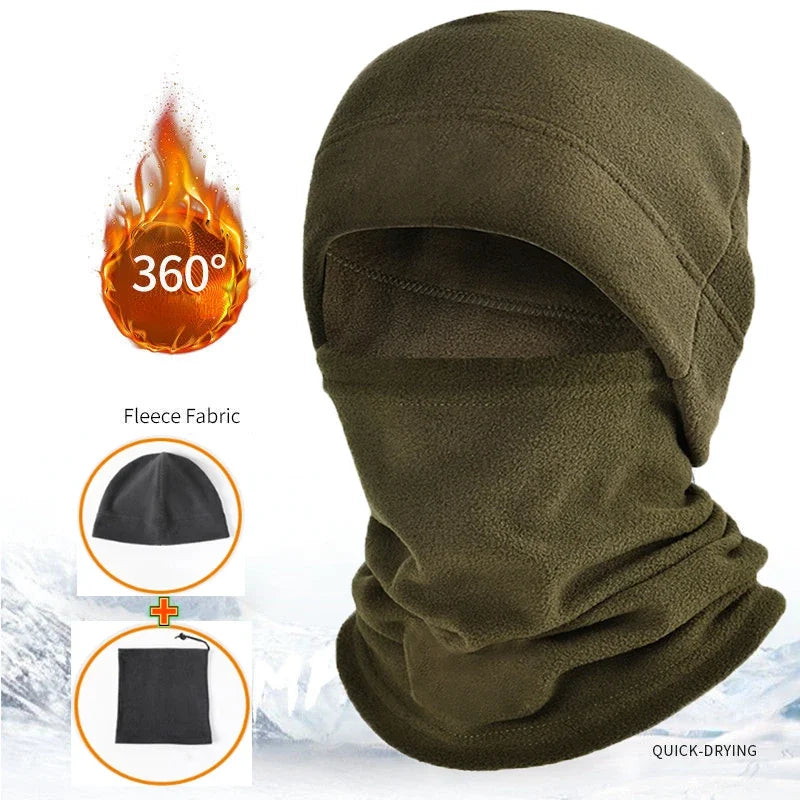 Winter Polar Coral Fleece Balaclava — Swuffy
