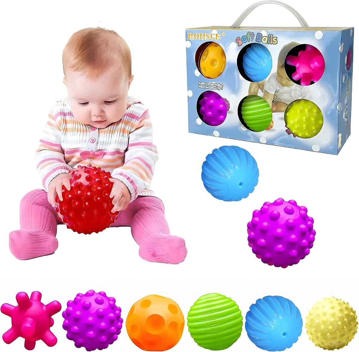 Sensory Balls Baby Sensory Baby — Swuffy