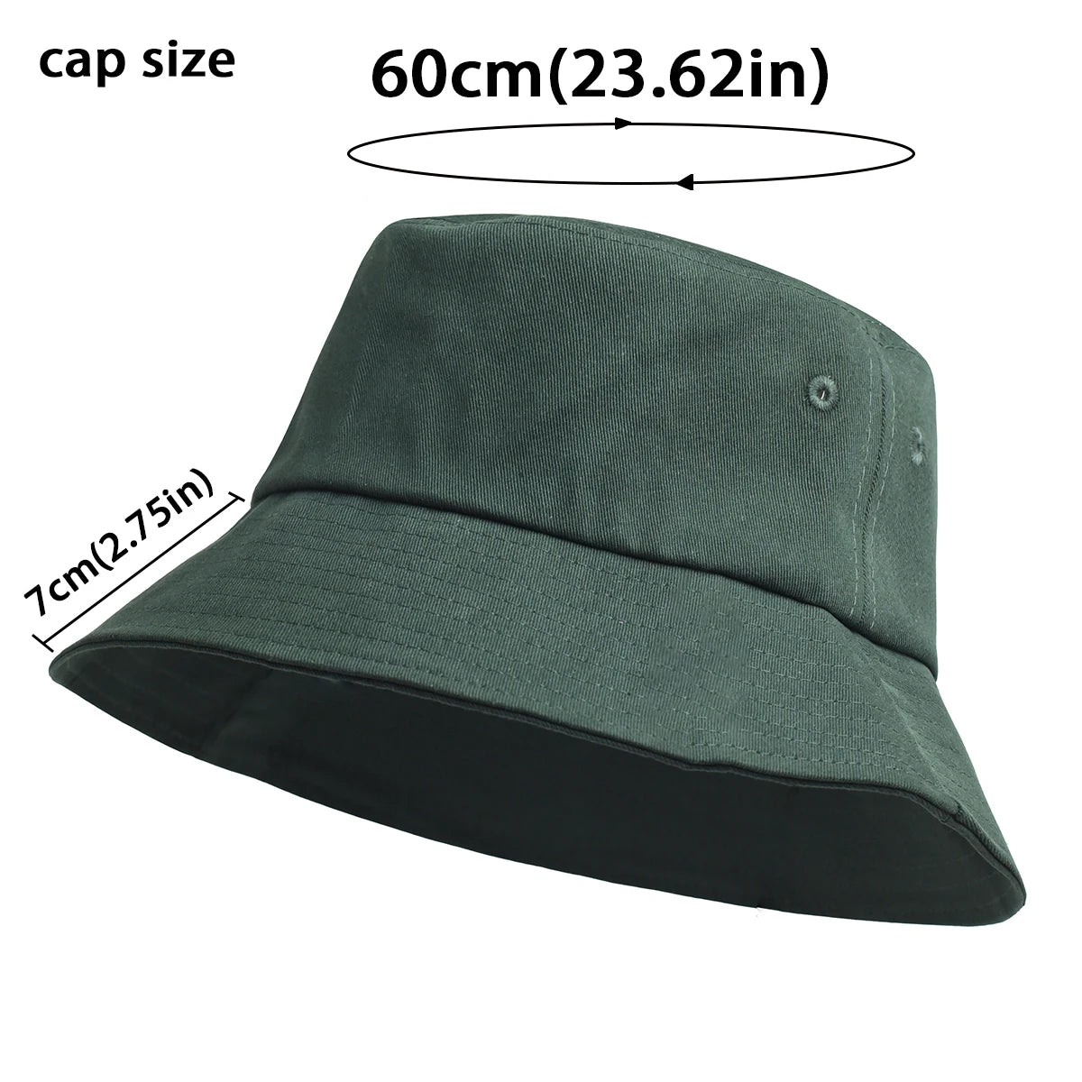 Wide-Brim Bucket Sun Hat — Swuffy