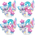 Butterfly Birthday Balloon Inch Starry — Swuffy