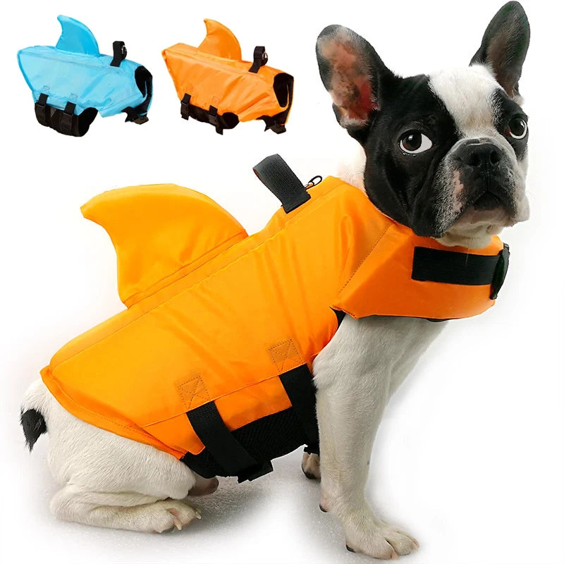 Shark Fin Dog Life Jacket — Swuffy