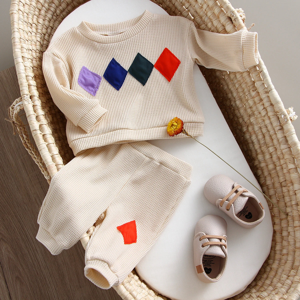 Baby Waffle Outfit Set — Swuffy