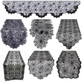 Halloween Lace Table Runner Black — Swuffy