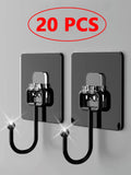 Self Adhesive Hooks Rotating Waterproof — Swuffy