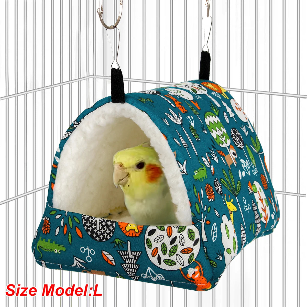 Print Bird Bed Cage Rabbit — Swuffy