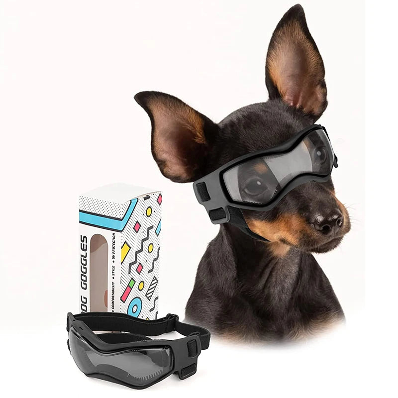 Dog Sunglasses Soft Adjustable UV — Swuffy