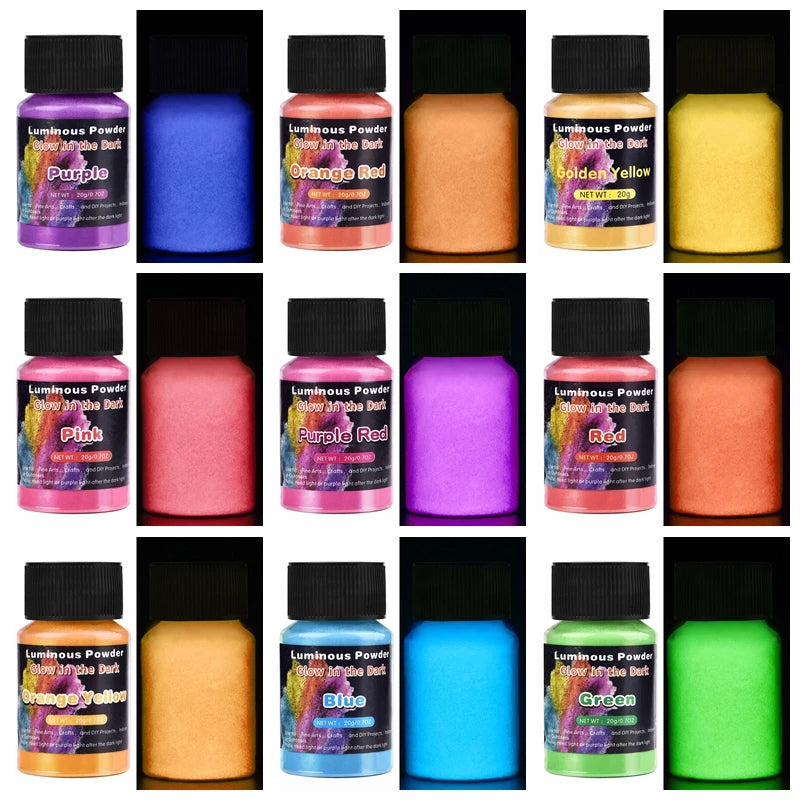Bottle Epoxy Resin Luminous Powder — Swuffy