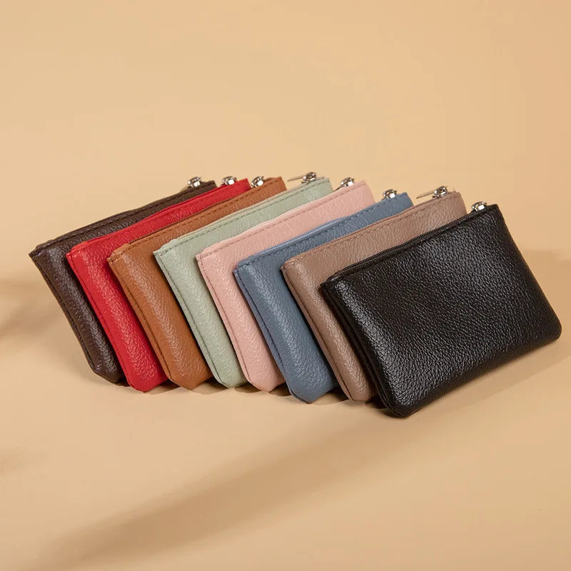 Small Wallet Ladies Zipper Card — Swuffy