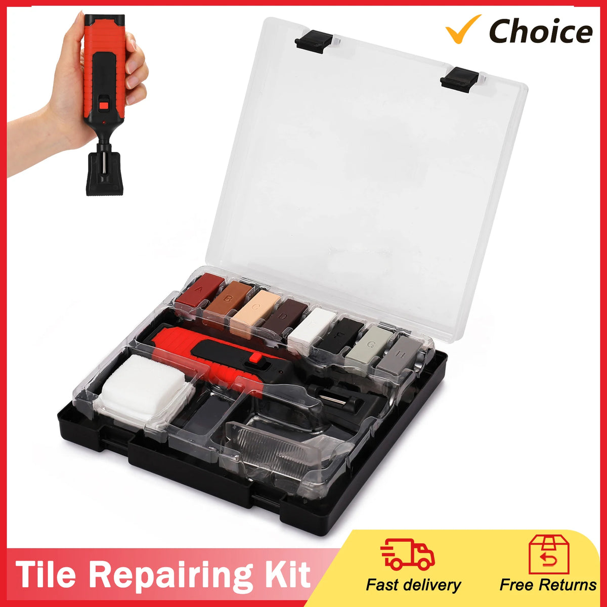 Ceramic Tile Repairing Tool Multifunction — Swuffy