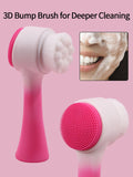 Silicone Face Cleansing Brush Double — Swuffy