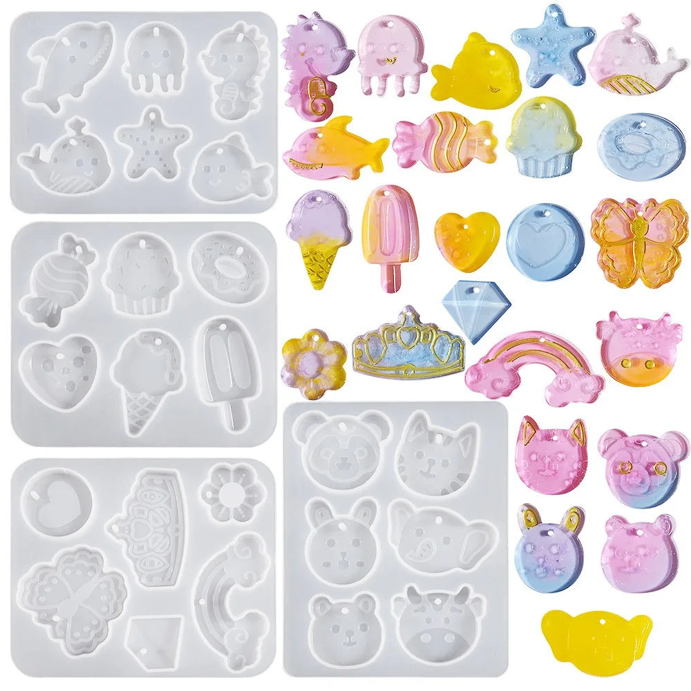 Animal Resin Charm Mold — Swuffy