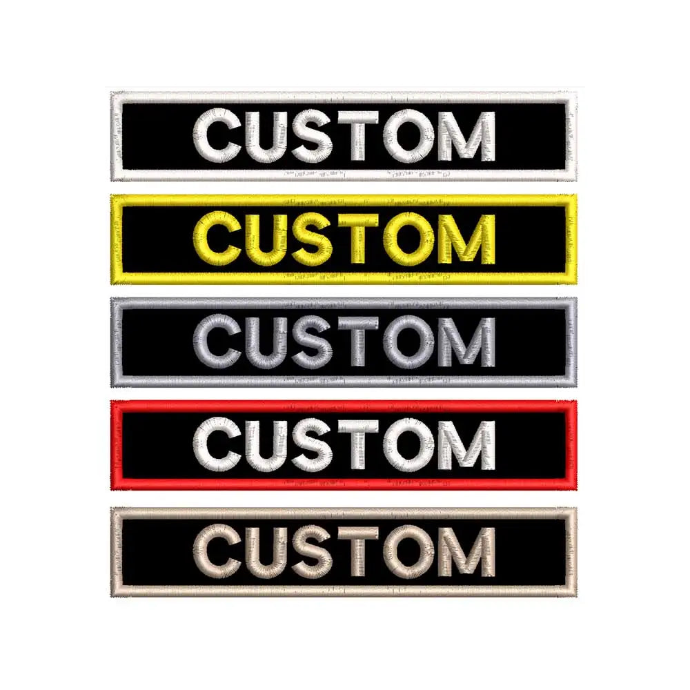 Customized Name Stickers Embroidered Patch — Swuffy