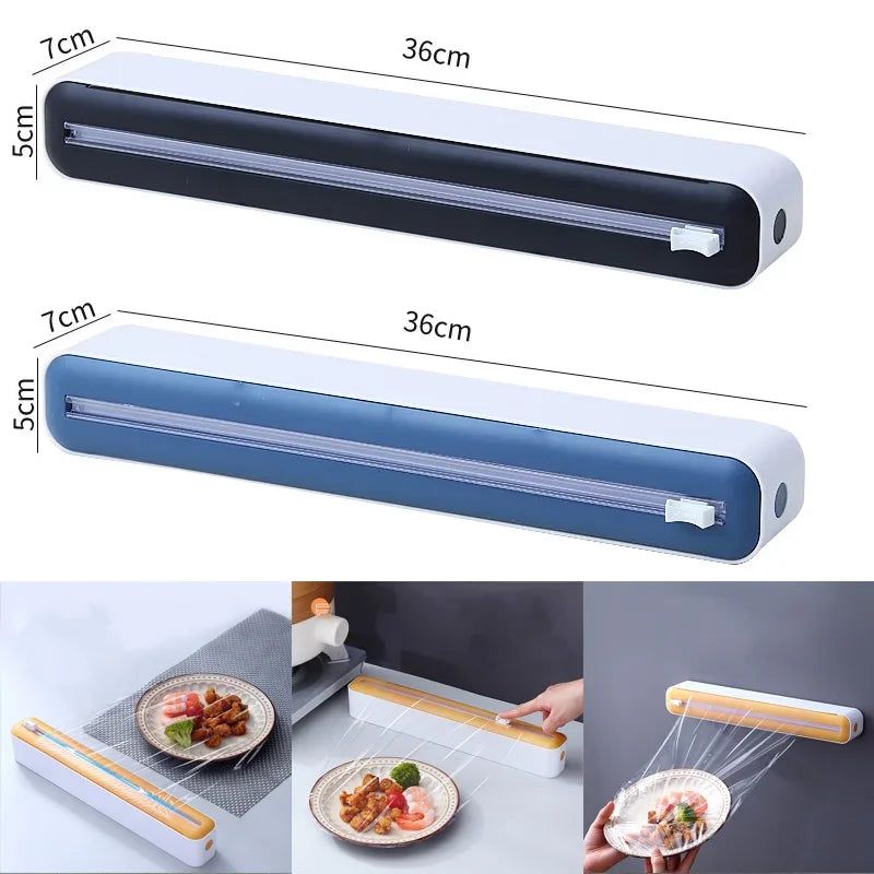 Food Film Dispenser Magnetic Plastic — Swuffy