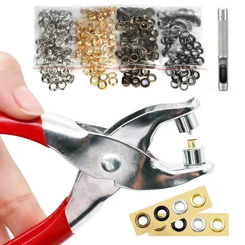 Sets Metal Eyelet Eyelet Punch — Swuffy