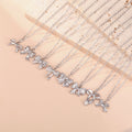 Nuvora Unift Romantic Bowknot Necklace Women Stainless Steel — Nuvora