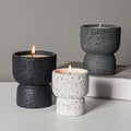 Simple Cement Household Aromatherapy Candles — Swuffy