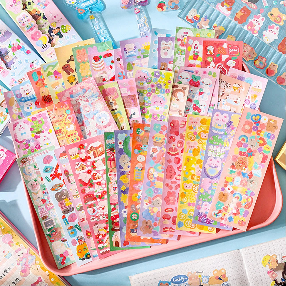 Kawaii Stickers Kids Stationary Aesthetic — Swuffy