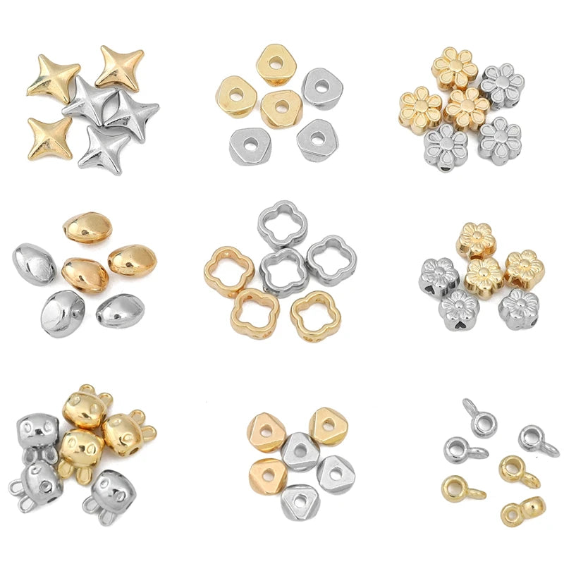 Gold Rhodium Ccb Loose Spacer — Swuffy