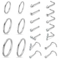 Surgical Steel Nose Ring Hypoallergenic — Swuffy