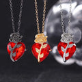 Gothic Heart Pendant Necklace — Swuffy
