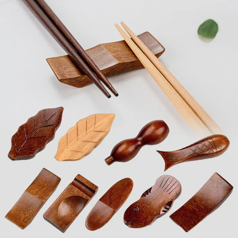 Japanese Chopsticks Holder Vintage Wooden — Swuffy
