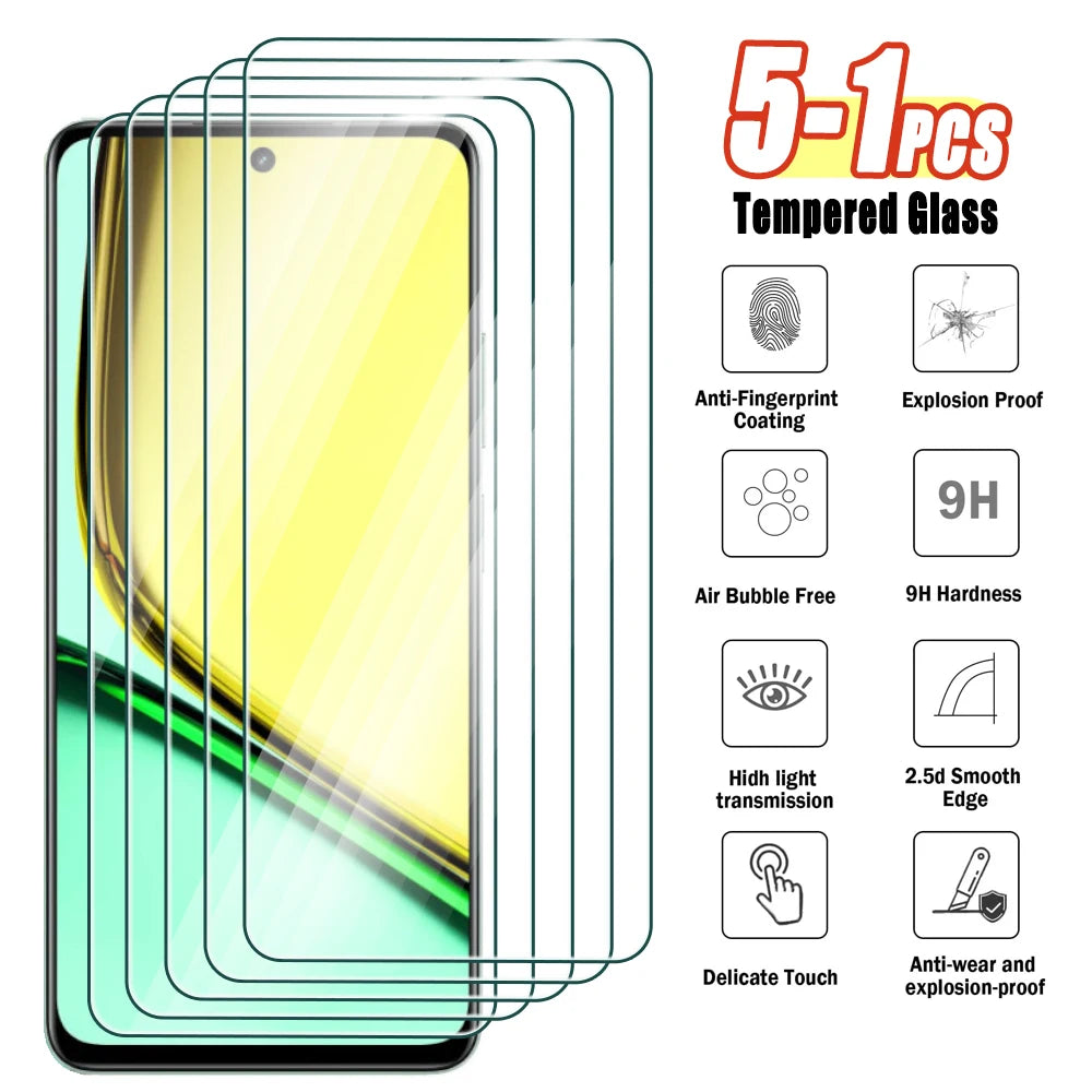 Tempered Glass Realme Screen Protector — Swuffy