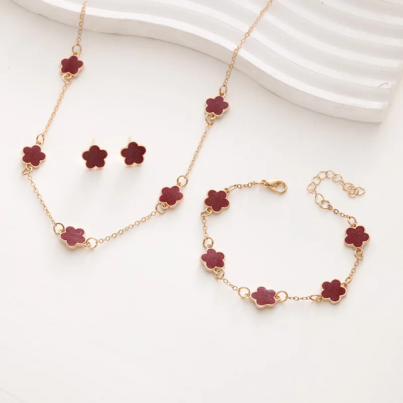 Light Flower Bracelet Sets Lucky — Swuffy