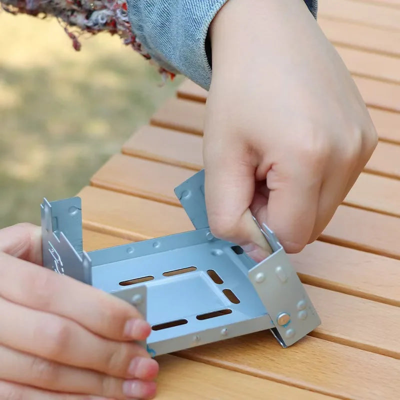 Outdoor Alcohol Stove Foldable Solid — Swuffy