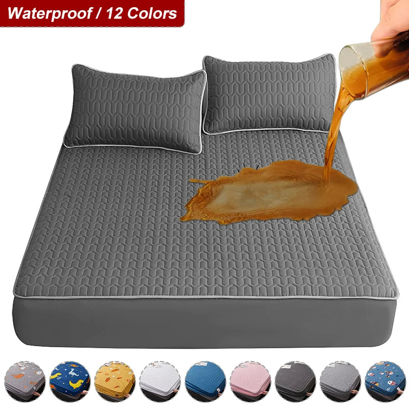 Waterproof Thicken Mattress Cover Quilted — Swuffy