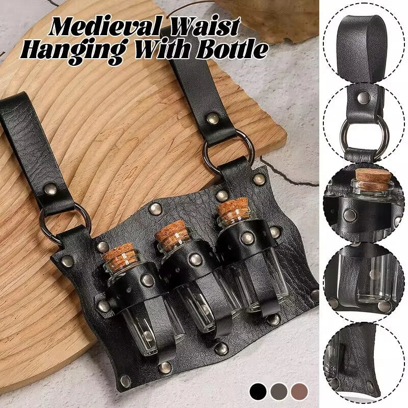Medieval Alchemy Vial PU Holder — Swuffy
